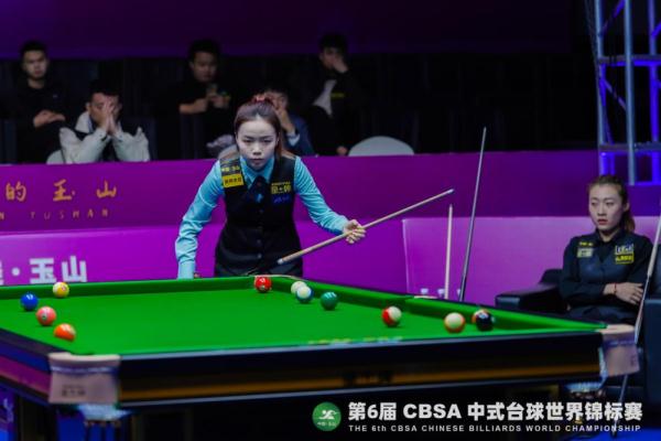 Tang Chunxiao won the first Chinese billiards World Championship.