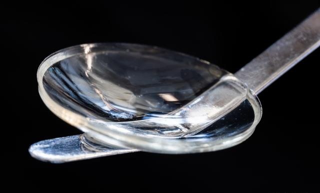 Corneal implant made of collagen in pig skin